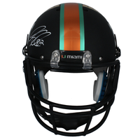 Greg Olsen Autographed Miami Hurricanes Schutt Tradition Full Size Helmet Fanatics