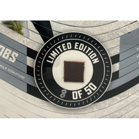 Josh Jacobs Raiders Framed 15" x 17" Game Used Football Collage LE 8/50