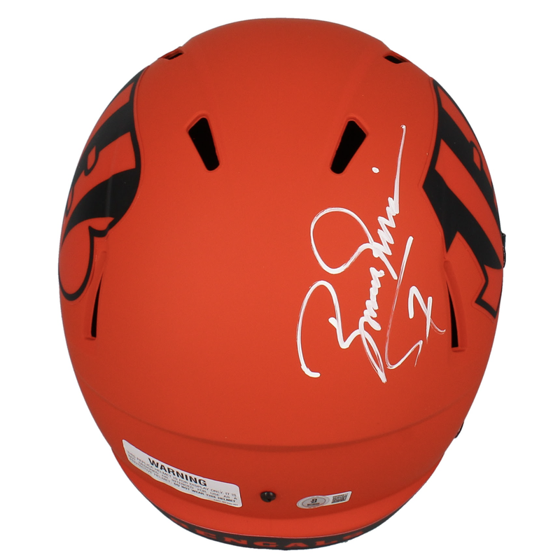 Boomer Esiason Autographed Cincinnati Bengals Full Size 'RAVE' Helmet Beckett