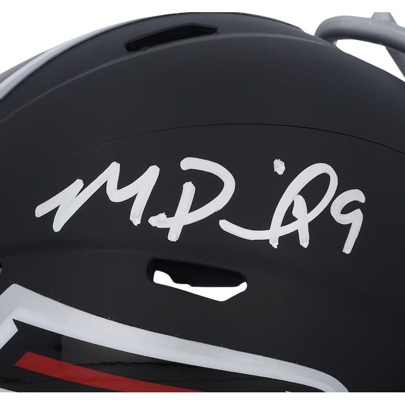 Michael Penix Jr. Autographed Atlanta Falcons Mini Speed Helmet Fanatics