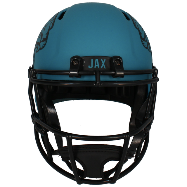 Brian Thomas Jr. Autographed Jaguars Full Size Speed 'RAVE' Helmet Fanatics