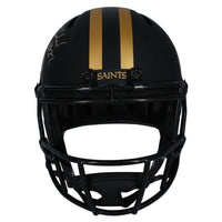 Rashid Shaheed Autographed New Orleans Saints Eclipse Full Size Speed Helmet Beckett