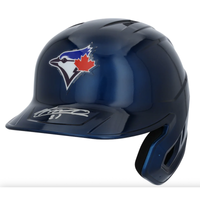 Vladimir Guerrero Jr. Autographed Blue Jays Alt. Chrome Batting Helmet Fanatics