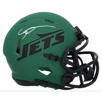 Ahmad Sauce Gardner Autographed Jets 'RAVE' Mini Speed Helmet Fanatics