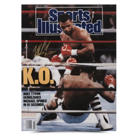 Mike Tyson Autographed SI Cover July 4th, 1988 "WBC Heavyweight Title" 15x20 UDA