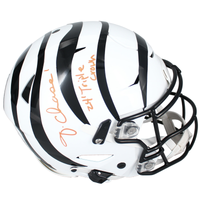 Ja'Marr Chase Autographed Bengals "24 Triple Crown" Speedflex Helmet Beckett