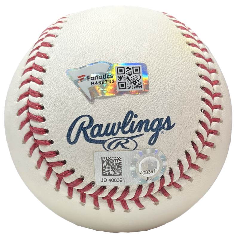 Robin Yount Autographed Inscribed "HOF '99" Hall of Fame Logo Baseball Fanatics