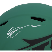 Ahmad Sauce Gardner Autographed New York Jets 'RAVE' Full Size Speed Helmet Fanatics