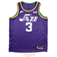 Keyonte George Autographed Utah Jazz Purple Nike Swingman Jersey Panini