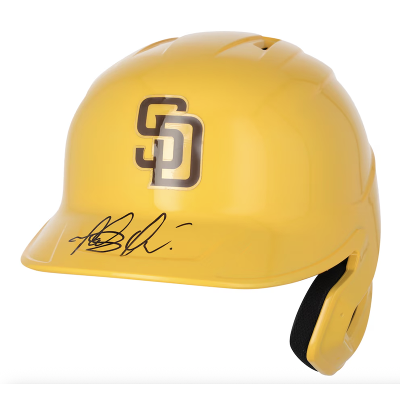 Fernando Tatis Jr. Autographed Padres Alternate Chrome Batting Helmet Fanatics