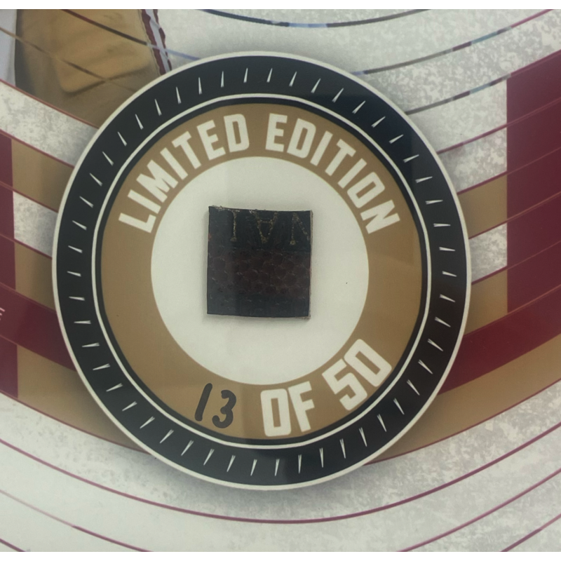 Brock Purdy 49ers Framed 15" x 17" Game Used Football Collage LE 13/50