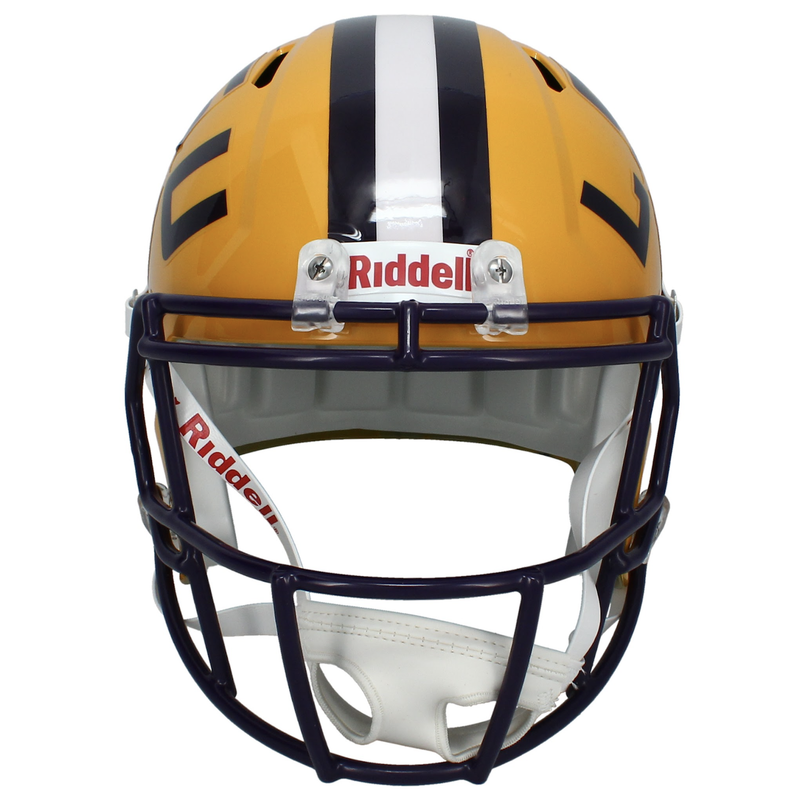 Ja'Marr Chase Autographed LSU Tigers Full Size Speed Helmet Fanatics