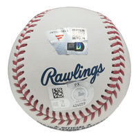 Junior Caminero Autographed Tampa Bay Rays Official MLB Baseball Fanatics