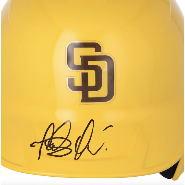 Fernando Tatis Jr. Autographed Padres Alternate Chrome Batting Helmet Fanatics