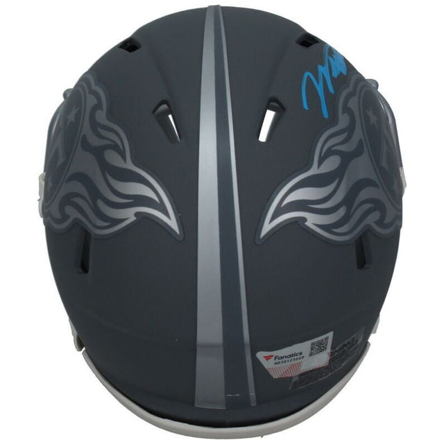 Will Levis Autographed Tennessee Titans Slate Speed Mini Helmet Fanatics