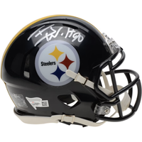 T.J. Watt Autographed Pittsburgh Steelers Mini Speed Helmet Fanatics