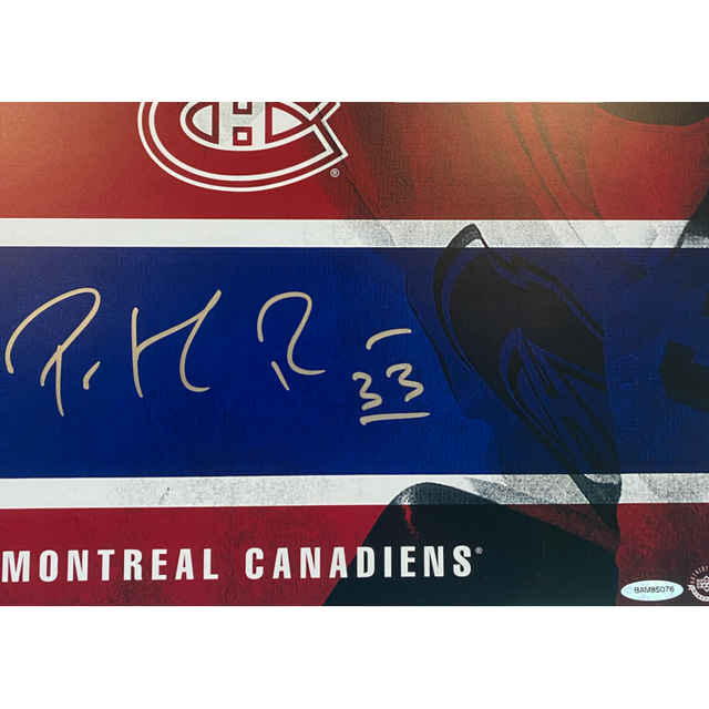 Patrick Roy Autographed Montreal Canadiens "33" 16" x 24" Photograph UDA