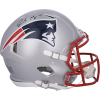 Drake Maye Autographed New England Patriots Authentic Speed Helmet Fanatics