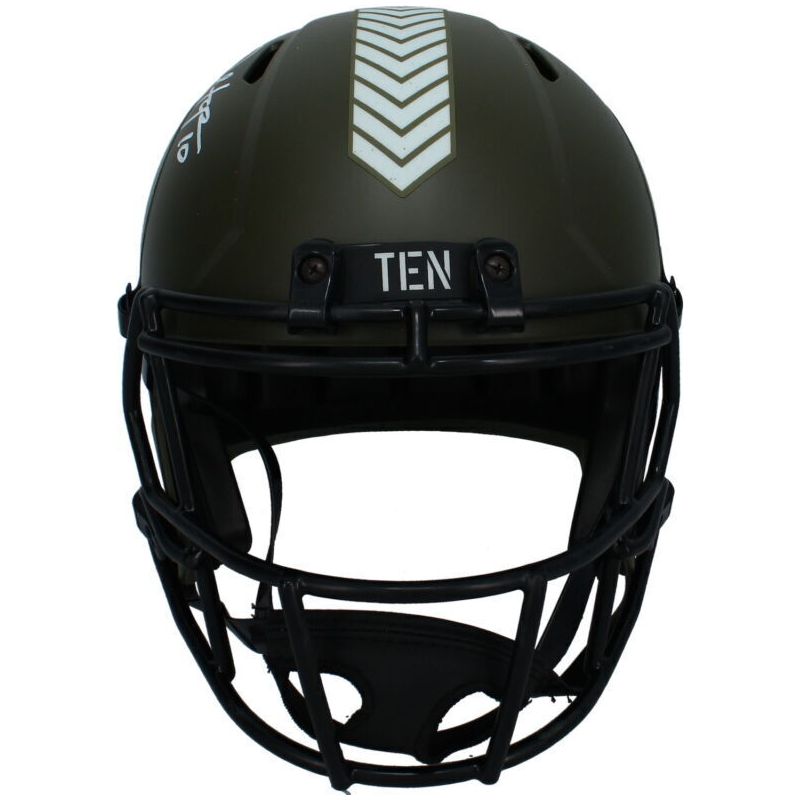 DeAndre Hopkins Autographed Tennessee Titans STS Full Size Speed Helmet Beckett