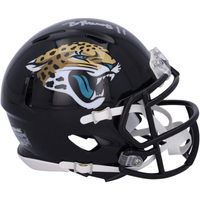 Brian Thomas Jr. Autographed Jacksonville Jaguars Mini Speed Helmet Fanatics
