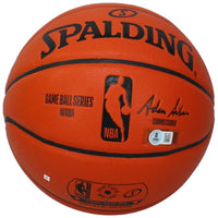 Dennis Rodman Autographed "The Worm" Spalding I/O Basketball Beckett