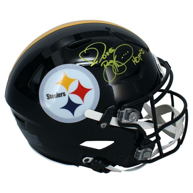 Jerome Bettis Autographed "HOF 15" Steelers SpeedFlex Helmet Beckett