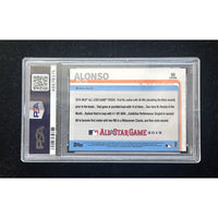 2019 Topps Chrome #86 Pete Alonso New York Mets PSA 8 Update RC HR Derby Champ Mets