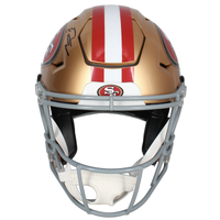 George Kittle Autographed San Francisco 49ers Speedflex Helmet Beckett