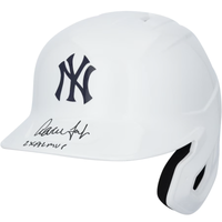 Aaron Judge Autographed "2x AL MVP" Yankees Chrome Batting Helmet Fanatics