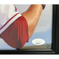 Mike Trout Autographed Los Angeles Angels 11" x 14" Framed Photograph JSA