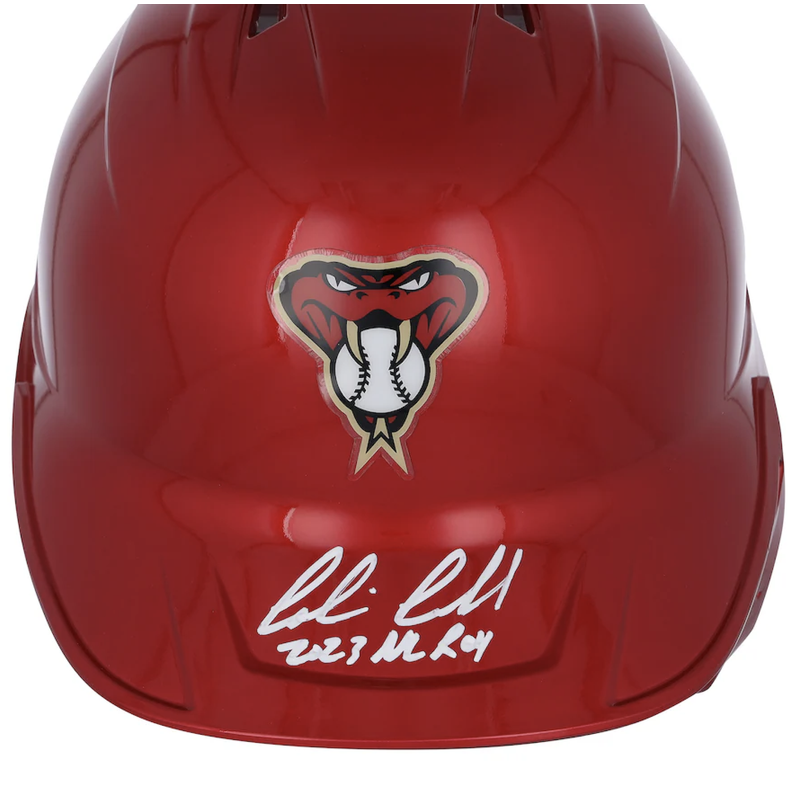 Corbin Carroll Autographed "2023 NL ROY" Arizona Diamondbacks Batting Helmet Fanatics