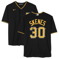 Paul Skenes Autographed Pittsburgh Pirates Black Nike Jersey Fanatics