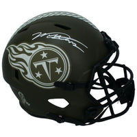 Will Levis Autographed Titans Speed Salute To Service Full Size Helmet Fanatics