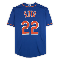 Juan Soto Autographed New York Mets Blue Nike Jersey Fanatics