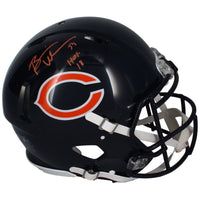 Brian Urlacher Autographed "HOF 18" Chicago Bears Authentic Helmet Beckett