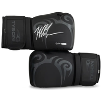 Mike Tyson Autographed Black Tyson Pro Limited Edition Boxing Gloves UDA LE 250