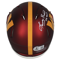 Larry Brown Autographed "72 MVP" Washington Commanders Mini Helmet Beckett