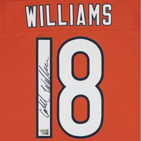 Caleb Williams Autographed Chicago Bears Nike Limited Orange Jersey Fanatics