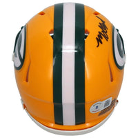 MarShawn Lloyd Autographed Green Bay Packers Mini Speed Helmet Beckett