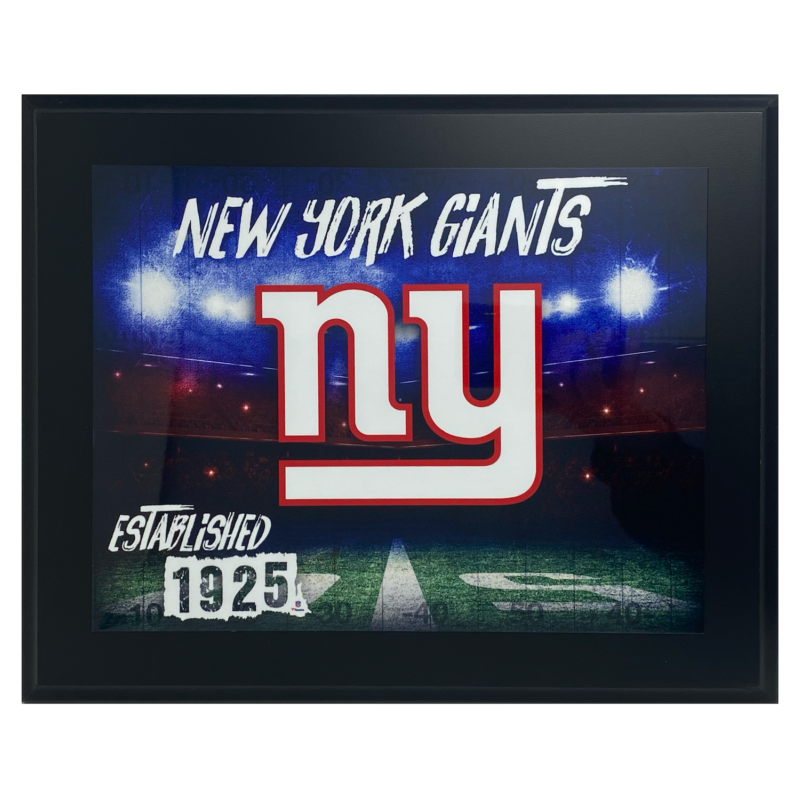 New York Giants Team Logo 10.5" x 13" Sublimated Plaque Fanatics