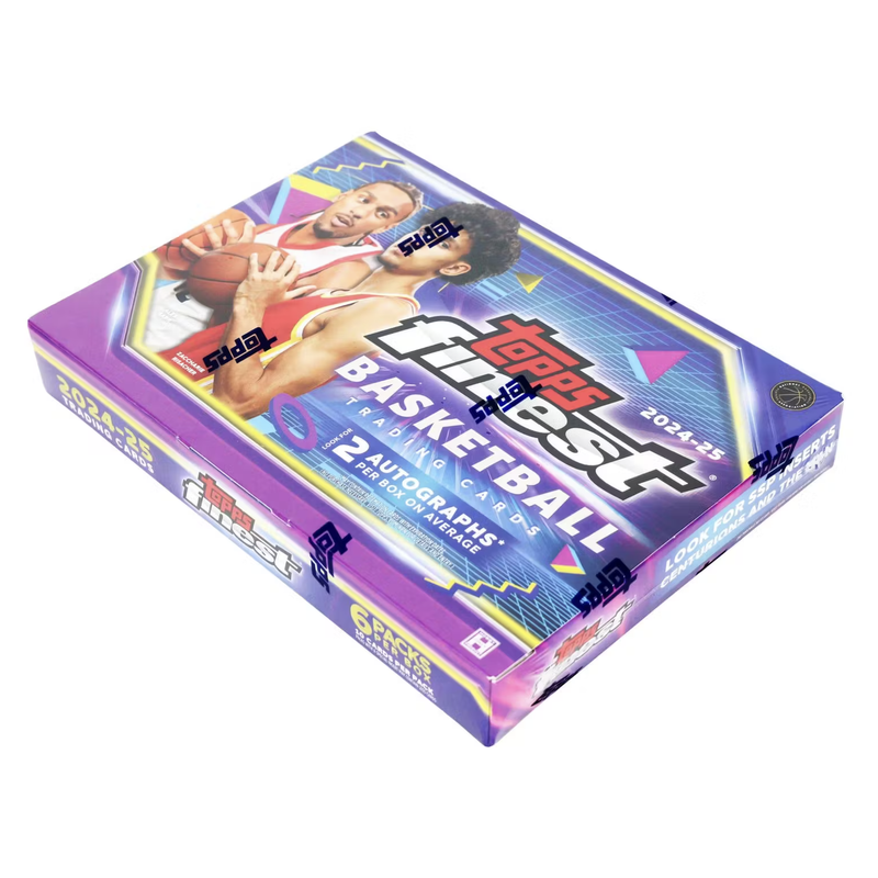 2024/25 Topps Finest NBA Basketball Hobby Box Factory Sealed
