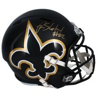 Rashid Shaheed Autographed New Orleans Saints AMP Full Size Speed Helmet Beckett