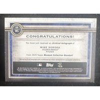 2020 Topps Museum Collection Mike Soroka Auto /299 Chicago White Sox #AA-MS