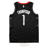 Amen Thompson Autographed Houston Rockets Statement Edition Swingman Jersey Panini