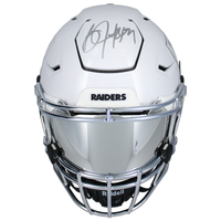Bo Jackson Autographed Raiders Custom Chrome SpeedFlex Helmet Beckett