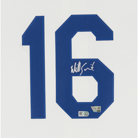Will Smith Autographed Los Angeles Dodgers White Nike Jersey Fanatics