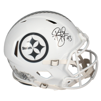 Troy Polamalu Autographed Steelers 2024 STS Speed Authentic Helmet Beckett