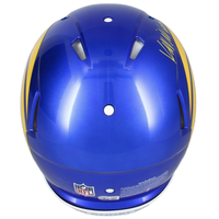 Kyren Williams Autographed (In Yellow) Rams Authentic Speed Helmet Beckett