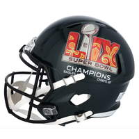 Saquon Barkley Autographed Eagles SB LIX Champions Logo Speed Helmet Fanatics