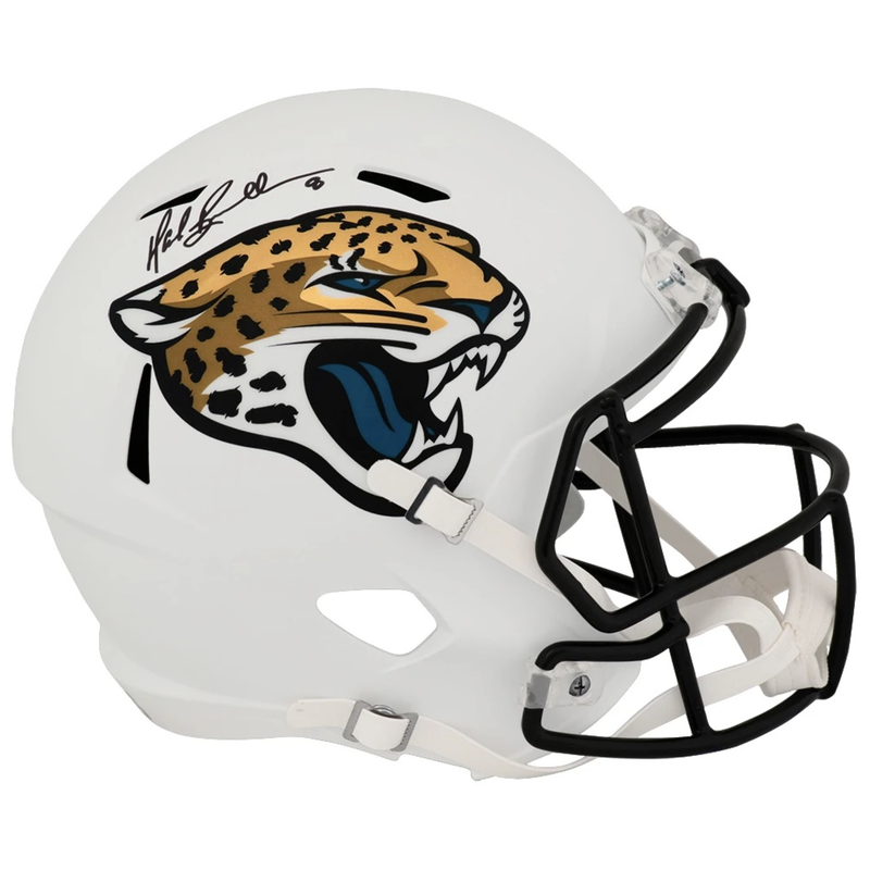 Mark Brunell Autographed Jaguars 2024 Alt. White Full Size Helmet Schwartz